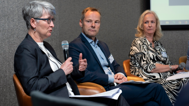 Lesley Millar-Nicholson, Paul Van Dun and Anne Lane